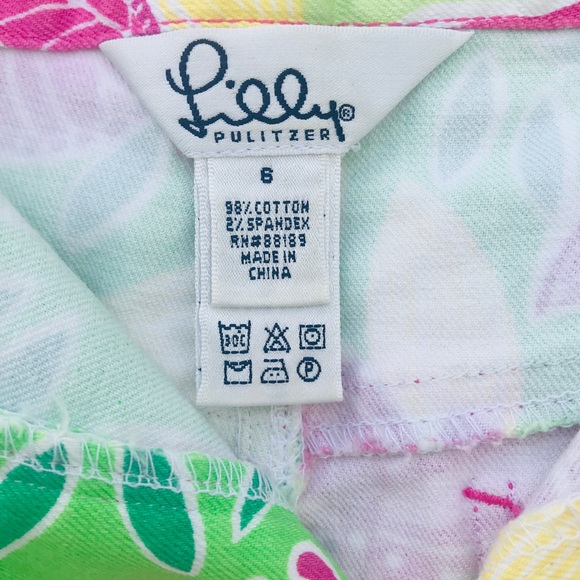 Lilly Pulitzer “Summer Fling”print Skirt EUC - Picture 4 of 8